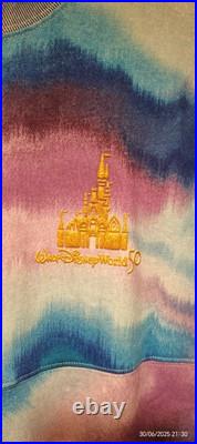 Walt Disney World 50th Anniversary Mickey & Minnie Tie Dye Spirit Jersey Size M Walt Disney World 50th Anniversary Mickey & Minnie Tie Dye Spirit Jersey Size M