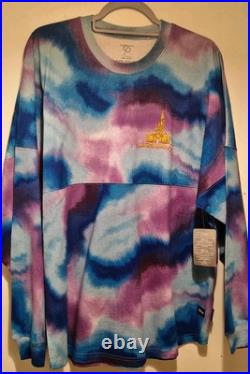 Walt Disney World 50th Anniversary Mickey & Minnie Tie Dye Spirit Jersey Size M Walt Disney World 50th Anniversary Mickey & Minnie Tie Dye Spirit Jersey Size M