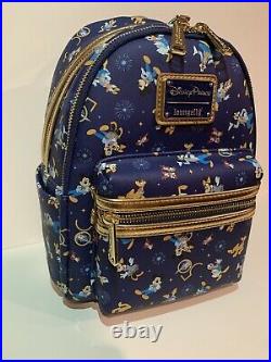 Walt Disney World 50th Anniversary Mickey Mouse & Friends Loungefly Backpack