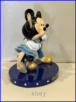 Walt Disney World 50th Anniversary Mickey and Minnie Mouse Ornament Figure BNIB