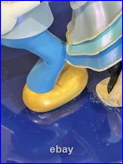 Walt Disney World 50th Anniversary Mickey and Minnie Mouse Ornament Figure BNIB