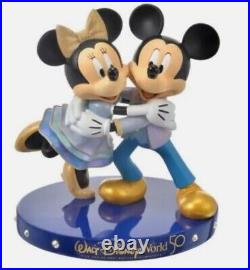 Walt Disney World 50th Anniversary Minnie And Mickey Large Figure RARE RRP £135