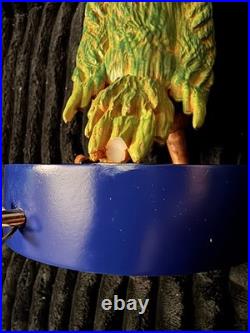 Walt Disney World 50th Anniversary Musical Parrot Pirate Figurine Slight Damage Walt Disney World 50th Anniversary Musical Parrot Pirate Figurine Slight Damage
