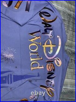 Walt Disney World 50th Anniversary October 1st Glitter Spirit Jersey Size L NEW