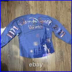 Walt Disney World 50th Anniversary October 1st Spirit Jersey Size Small NWT