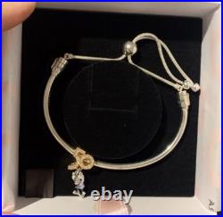 Walt Disney World 50th Anniversary Pandora Bracelet Charm Set Gold Mickey Mouse Walt Disney World 50th Anniversary Pandora Bracelet Charm Set Gold Mickey Mouse