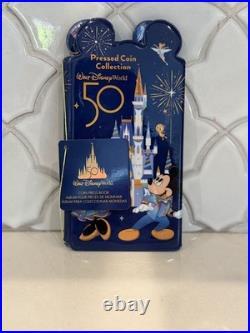 Walt Disney World 50th Anniversary Pressed Pennies FULL SET