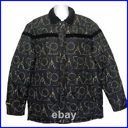 Walt Disney World 50th Anniversary Quilted Jacket Coat Adults Size XL