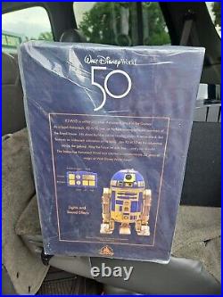 Walt Disney World 50th Anniversary R2-W50-SOLD OUT R2D2 Droid Depot Galaxys Edge