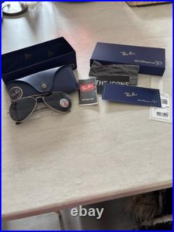 Walt Disney World 50th Anniversary Ray Ban Aviator Sunglasses Limited Edition