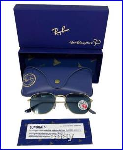 Walt Disney World 50th Anniversary Ray Ban Hexagonal Aviator Sunglasses