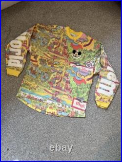 Walt Disney World 50th Anniversary Retro Map Vault Collection Sweatshirt Jersey Walt Disney World 50th Anniversary Retro Map Vault Collection Sweatshirt Jersey