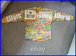 Walt Disney World 50th Anniversary Retro Map Vault Collection Sweatshirt Jersey Walt Disney World 50th Anniversary Retro Map Vault Collection Sweatshirt Jersey