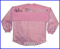 Walt Disney World 50th Anniversary Sequined Earidescent Spirit Jersey- Adult M