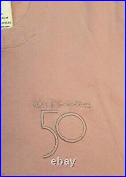 Walt Disney World 50th Anniversary Sequined Earidescent Spirit Jersey- Adult M