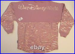 Walt Disney World 50th Anniversary Sequined Earidescent Spirit Jersey- Adult S