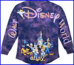 Walt Disney World 50th Anniversary Tie Dye Spirit Jersey BNWT S or M