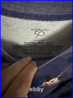 Walt Disney World 50th Anniversary Tie Dye Spirit Jersey for Adults New Size XL