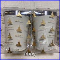 Walt Disney World 50th Anniversary Tumbler Cup Set of 2