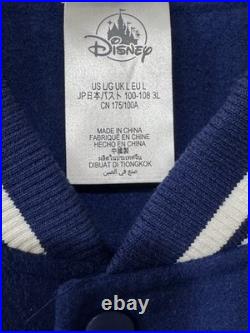 Walt Disney World 50th Anniversary Varsity Jacket Oct 1, 2021 Never Worn Size Lg