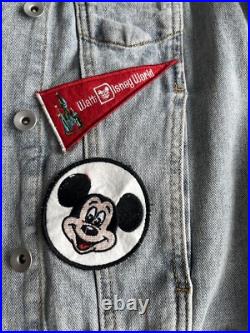 Walt Disney World 50th Anniversary Vault Collection Retro Denim Mickey Gilet Walt Disney World 50th Anniversary Vault Collection Retro Denim Mickey Gilet