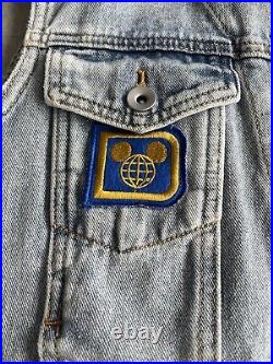 Walt Disney World 50th Anniversary Vault Collection Retro Denim Mickey Gilet Walt Disney World 50th Anniversary Vault Collection Retro Denim Mickey Gilet