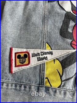 Walt Disney World 50th Anniversary Vault Collection Retro Denim Mickey Gilet Walt Disney World 50th Anniversary Vault Collection Retro Denim Mickey Gilet