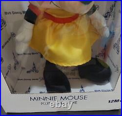 Walt Disney World 50th Anniversary Vault Minnie Mouse Plush New In Box Limited