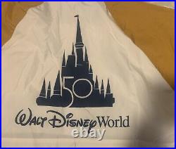 Walt Disney World 50th Anniversary Windbreaker Jacket Adult XXL 2XL Parks