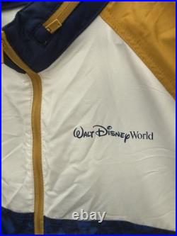 Walt Disney World 50th Anniversary Zip-Up Packable Hood Windbreaker Jacket XXL