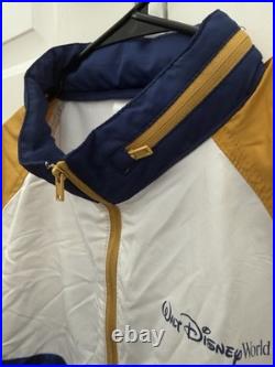 Walt Disney World 50th Anniversary Zip-Up Packable Hood Windbreaker Jacket XXL