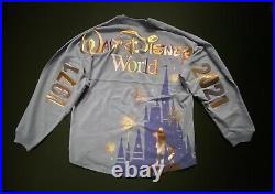 Walt Disney World 50th October 1st Magic Kingdom Spirit Jersey Size M NWT