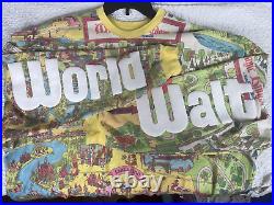 Walt Disney World 50th Retro Map Size XL Spirit Jersey Vault Collection