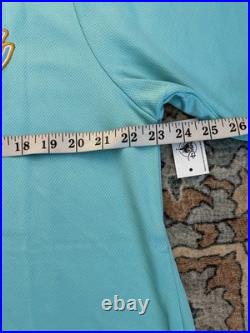 Walt Disney World Aladdin Princess Jasmine Baseball Jersey Adult Sz L NWT