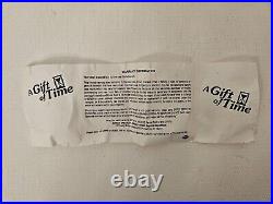 Walt Disney World Animal Kingdom Watch A Gift Of Time 1st Day Opening Theme Park
