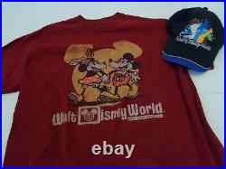 Walt Disney World Apparel Clothing Lot 7 Pieces Adult Size Vintage
