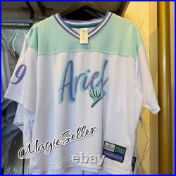 Walt Disney World Ariel Football Jersey Women The Little Mermaid Size XL New