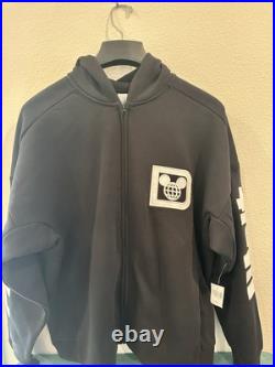 Walt Disney World BLACK Zip Spirit Hoodie Adult LARGE Disney Parks Walt Disney World BLACK Zip Spirit Hoodie Adult LARGE Disney Parks