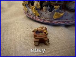 Walt Disney World Beauty And The Beast Belle Be Our Guest Musical Snow Globe