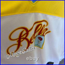 Walt Disney World Belle Football Jersey Women Beauty and the Beast Size M New