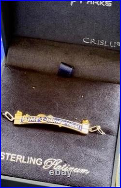 Walt Disney World CRISLU Marquee Bracelet NWT