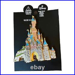 Walt Disney World Cast Member Paris 3D Castle Jumbo Pin