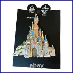 Walt Disney World Cast Member Paris 3D Castle Jumbo Pin