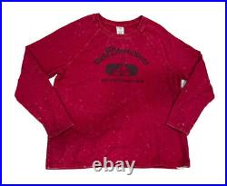 Walt Disney World Castle Acid Wash Pullover-Red XL Walt Disney World Castle Acid Wash Pullover-Red XL