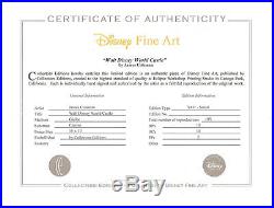 Walt Disney World Castle James Coleman Disney NEW Canvas LE 195 Signed Giclee