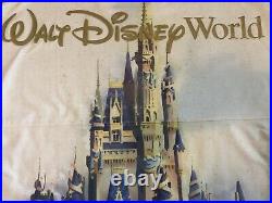 Walt Disney World Castle Spirit Jersey 50th Anniversary Medium New Glitter