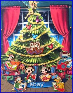 Walt Disney World Christmas PIN SET Happy Holidays 2006 LE 200 Paola Guitierrez