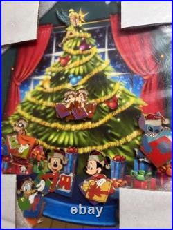 Walt Disney World Christmas PIN SET Happy Holidays 2006 LE 200 Paola Guitierrez