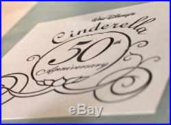 Walt Disney World Cinderella 50th Anniversary Musical Snow Globe Walt Disney