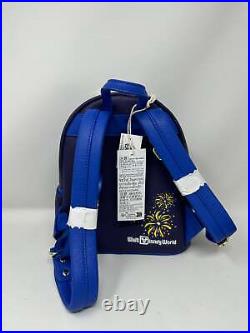 Walt Disney World Cinderella Castle Fireworks Loungefly Backpack Purse